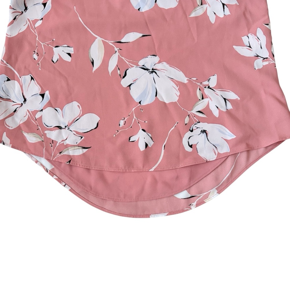 RW&Co Sleeveless Women’s Floral Pink Layering Tank Top Size XXS - Picture 3 of 6